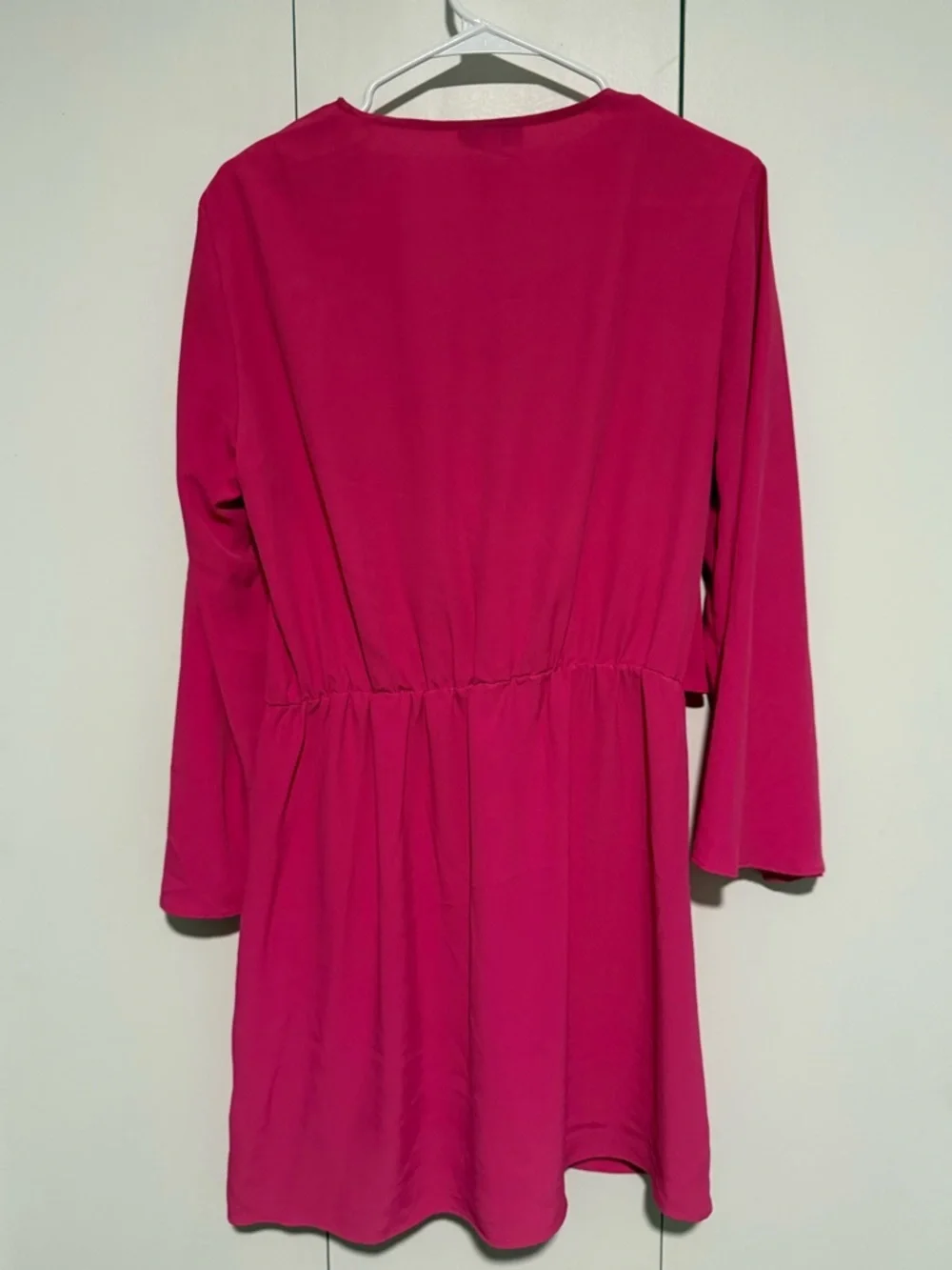 Topshop Tiffany Knot Mini Dress Bubblegum size 10 - Picture 4 of 5